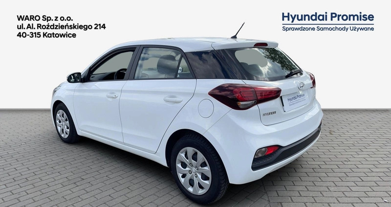 Hyundai i20 cena 54500 przebieg: 50350, rok produkcji 2019 z Ożarów małe 301